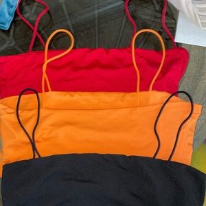 3 set of crop tops
